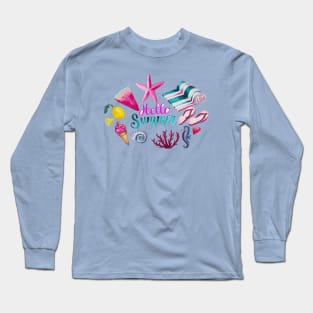 Hello Summer! Long Sleeve T-Shirt